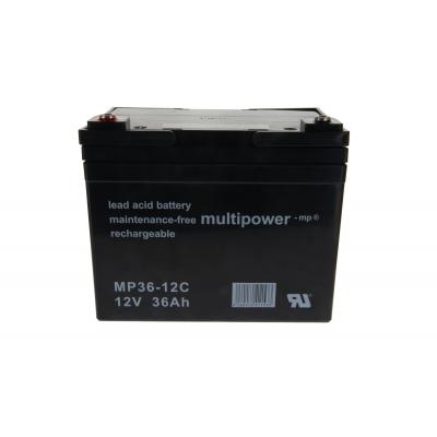 Multipower Blei Akku MP36-12C MPC36-12I 12V 36Ah