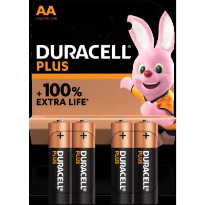 Batterie Mignon Duracell-Plus MN1500 LR6 AA 1,5V
