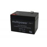 Multipower Blei Akku MP2-6 6 Volt 2,0 Ah