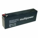 Multipower Blei Akku MP2.4-12C 12 Volt 2,4 Ah