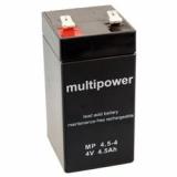 Multipower Blei Akku MP4.5-4 4 Volt 4,5 Ah