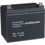 Multipower Blei Akku MP34-12C MPC34-12I